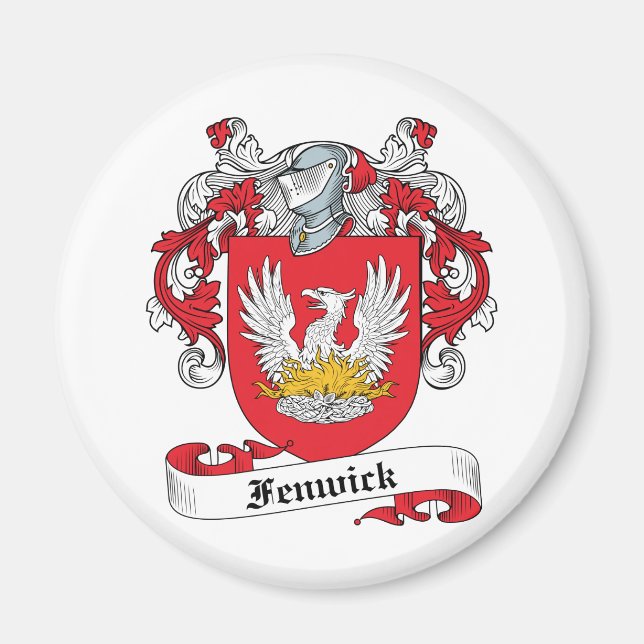 Fenwick Family Crest Magnet (Framsidan)
