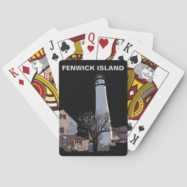 FENWICK ISLAND LIGHT CASINOKORT (Baksidan)