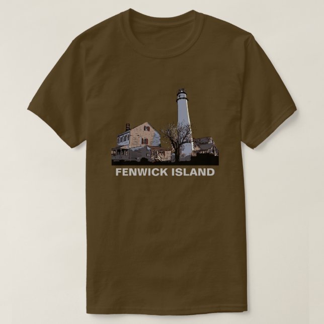 FENWICK ISLAND LIGHT T-SHIRT (Design framsida)