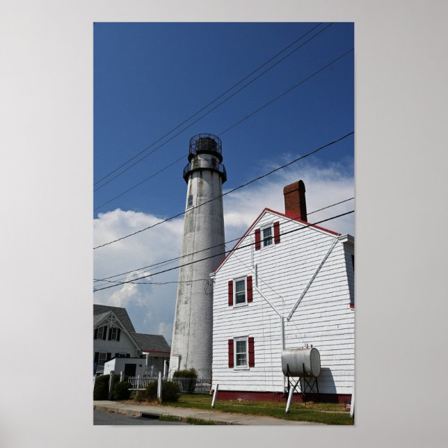 Fenwick Island Lighthouse Poster (Framsidan)