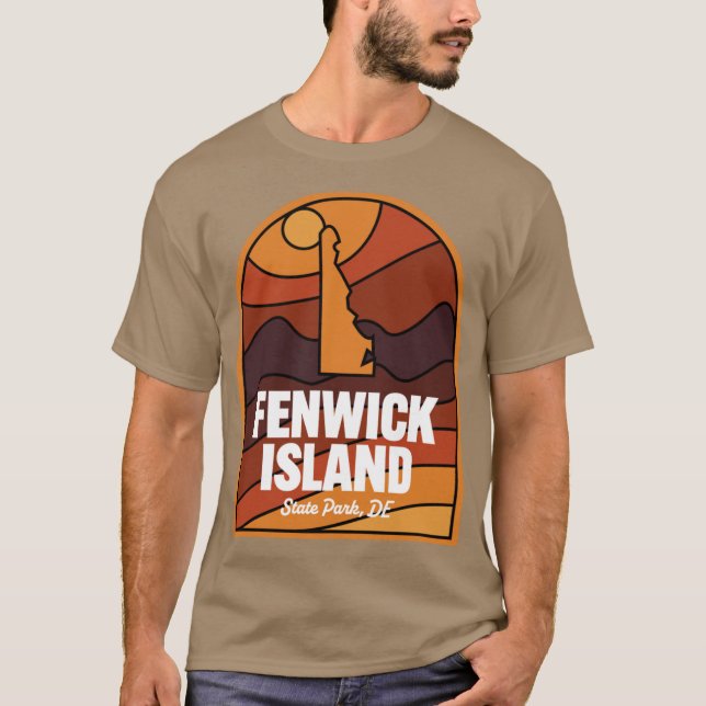Fenwick Island State Park Delaware T Shirt (Framsida)