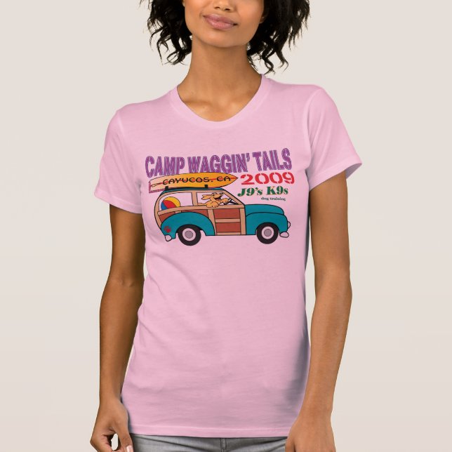 Fer-skjorta för damer 2 t-shirt (Framsida)