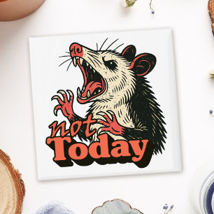 Feral Arg Possum, inte idag, typografi Magnet
