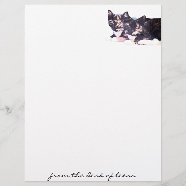 Feral Cat Family Letterhead (Framsida)