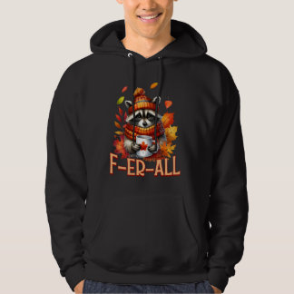 Feral Girl Fall Autumn Pumpkin Fall Vibes Spooky S Hoodie