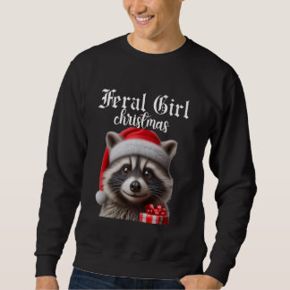 Feral Girl julRaccoon Lång Ärmad Tröja
