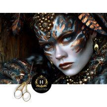 Feral Guld Warrior Tribal Leopard Queen Decoupage