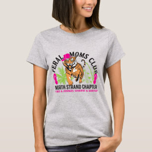 Feral Mammor Klubb - Ljust Färgad T-shirt Tri-Blen