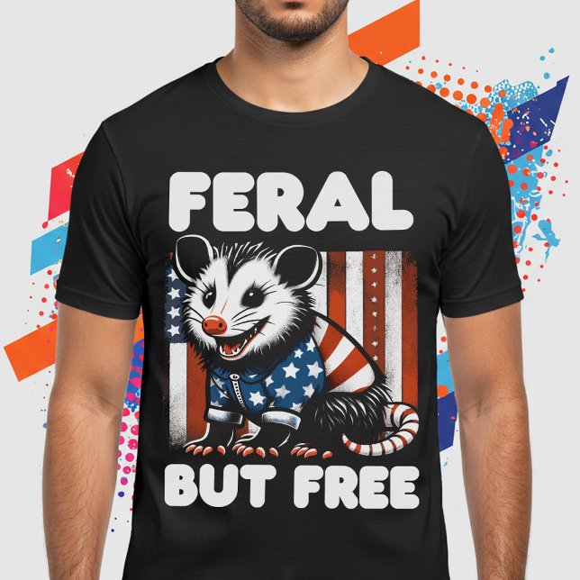 Feral men gratis t shirt (Skapare uppladdad)
