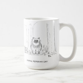 Feral Persian cat Kaffemugg