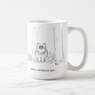Feral Persian cat Kaffemugg