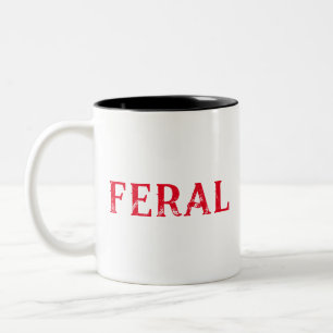 Feral Två-Tonad Mugg