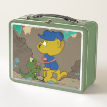 Ferald and Baby Lizard Metall Lunch Box