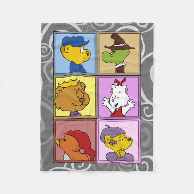 Ferald and Pals Fleece Blanket (Framsidan)