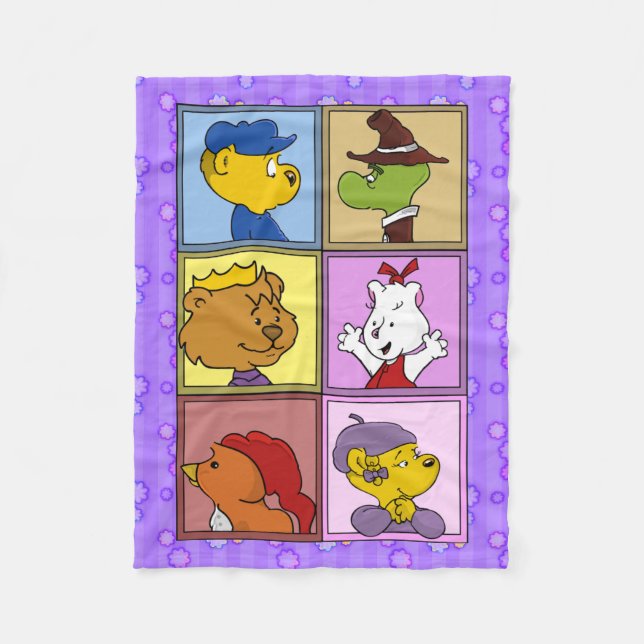 Ferald and Pals Fleece Blanket (Framsidan)