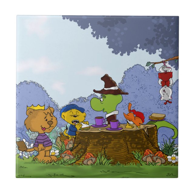 Ferald and Pals Kakelplatta (Framsidan)