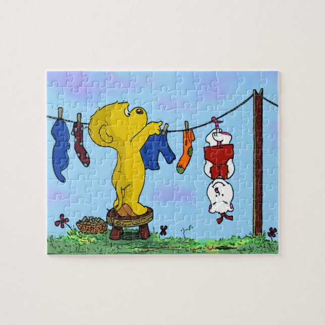 Ferald and Pozzum Jigszle Puzzle Pussel (Horisontell)