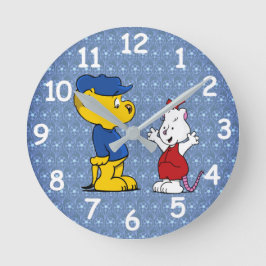 Ferald and Pozzum Rund Klocka