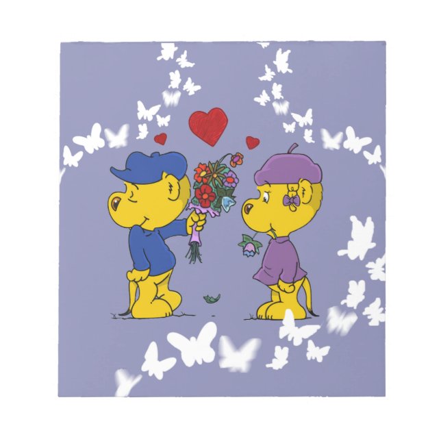 Ferald and Sahsha Ferret Anteckningsblock (Framsida)