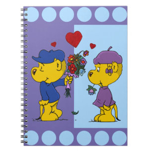 Ferald and Sahsha Ferret Notebook Anteckningsbok