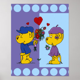 Ferald and Sahsha Ferret Poster