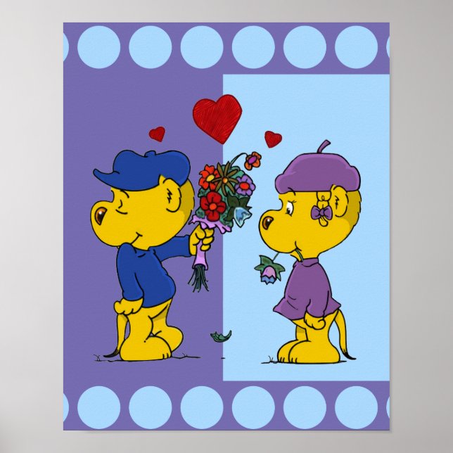 Ferald and Sahsha Ferret Poster (Framsidan)