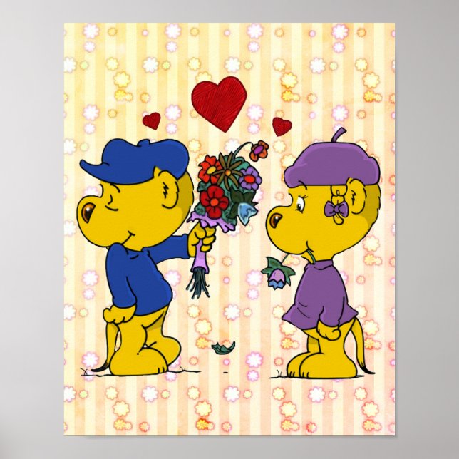 Ferald and Sahsha Ferret Poster (Framsidan)