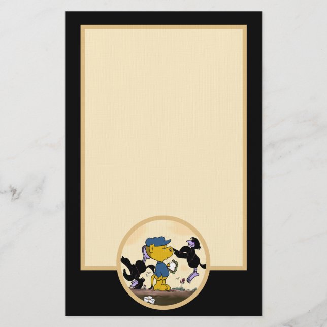 Ferald and The Pesky Kråkas Stationery Brevpapper (Framsida)