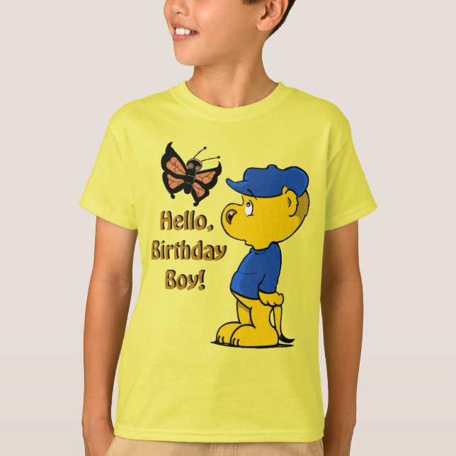 Ferald Birthday Boy T Shirt (Framsida)