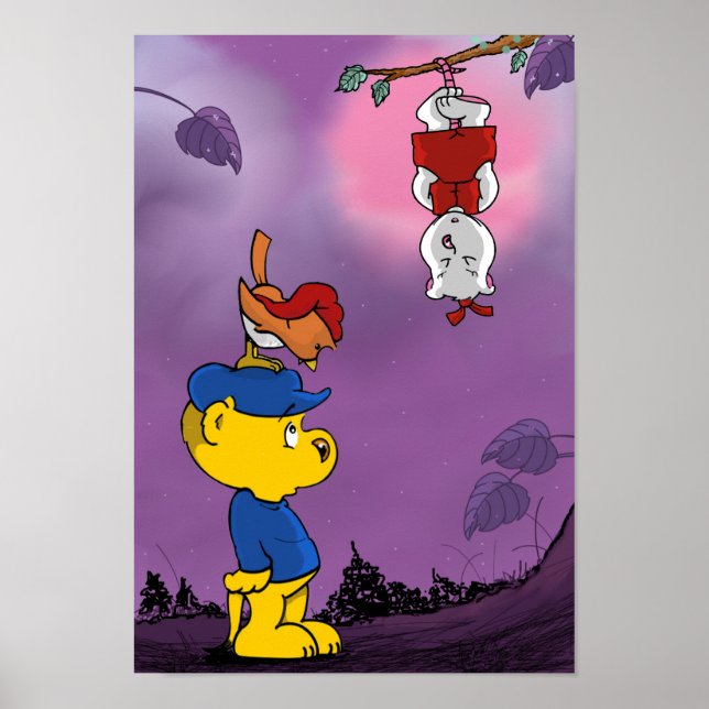 Ferald, Birzy och Pozzum Poster (Framsidan)