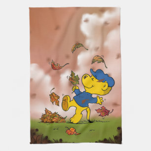 Ferald Bland Höst löv Kitchen Towel Kökshandduk