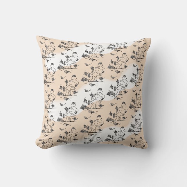 Ferald Bland Höst löv Kudde (Framsida)