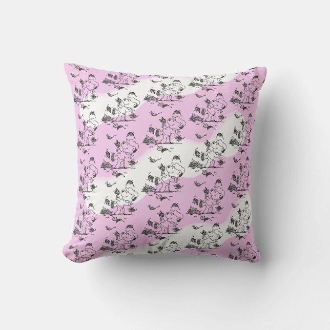 Ferald Bland Höst löv Kudde (Framsida)