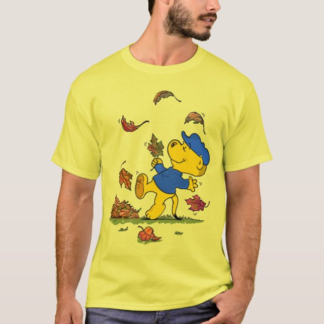 Ferald Bland Höst löv T Shirt (Framsida)
