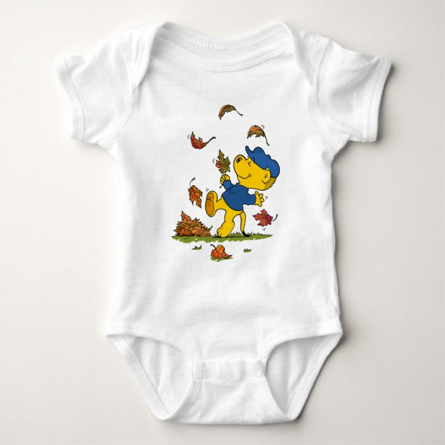 Ferald Bland Höst löv T Shirt (Framsida)
