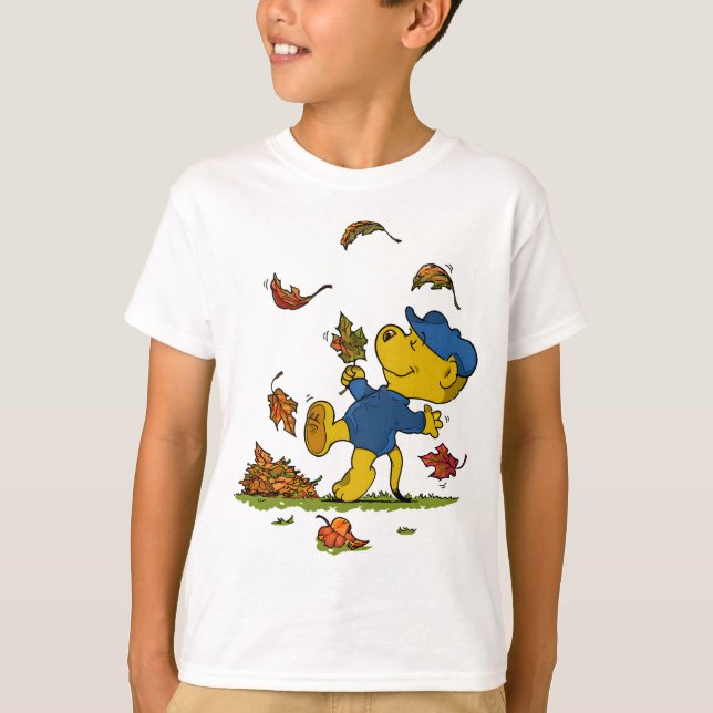 Ferald Bland Höstens Löv T Shirt (Framsida)