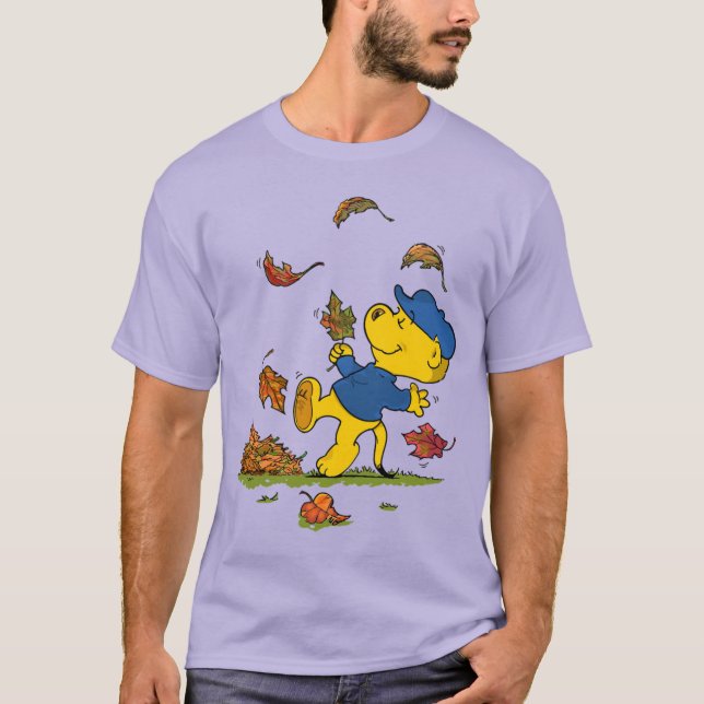 Ferald Dancing Bland Höst löv Tee (Framsida)