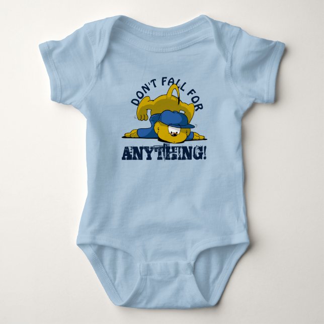 Ferald | Fall inte efter nåt! Baby Bodykostym T Shirt (Framsida)