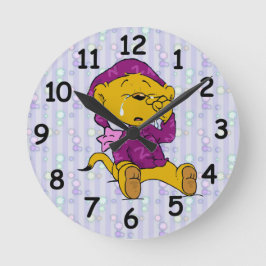 Ferald Gråter Round Clock Rund Klocka