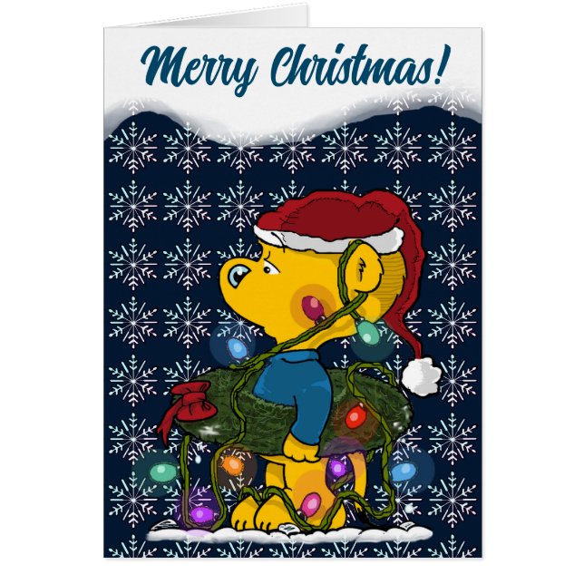 Ferald julkort hälsningskort (Framsidan)