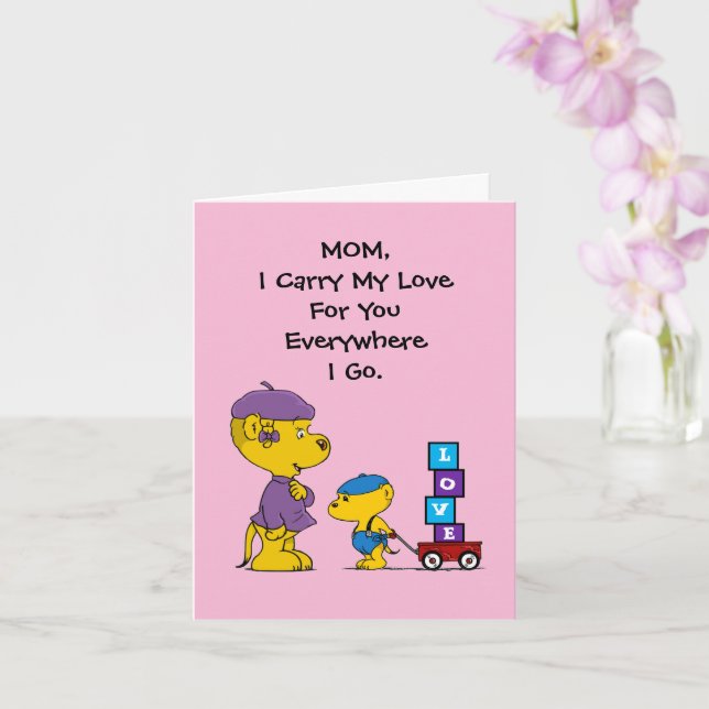 Ferald | Mors dag-gratulationskort Kort (Orkide)