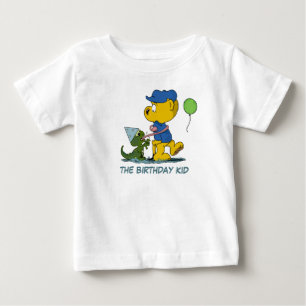 Ferald och Baby Lizard Birthday Kid T Shirt