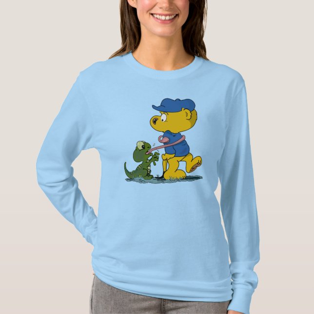 Ferald och Baby Lizard T-Shirt (Framsida)