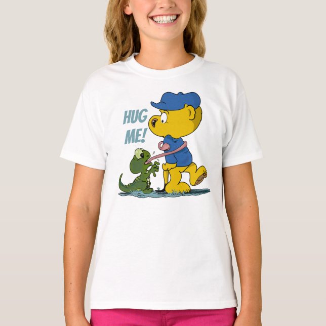 Ferald och Baby Lizard T-Shirt (Framsida)