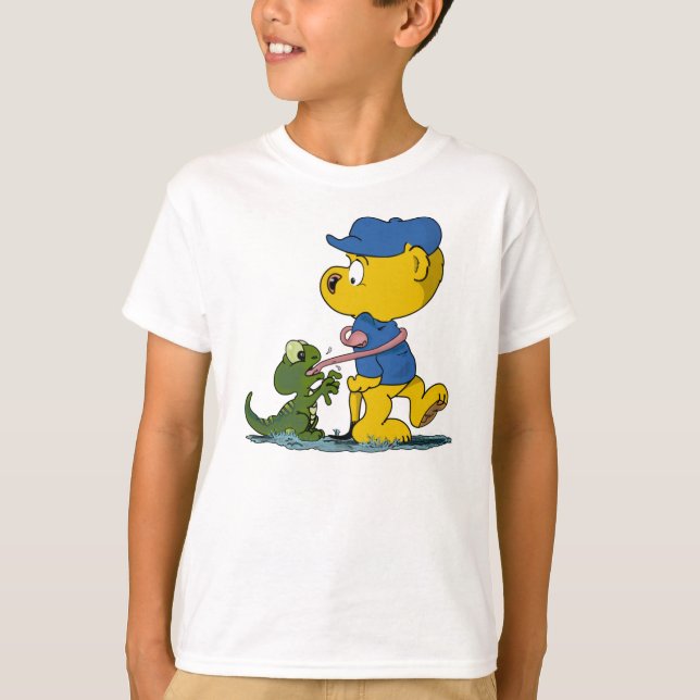 Ferald och Baby Lizard T-shirts (Framsida)
