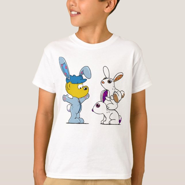 Ferald och Bunniez T-Shirt (Framsida)