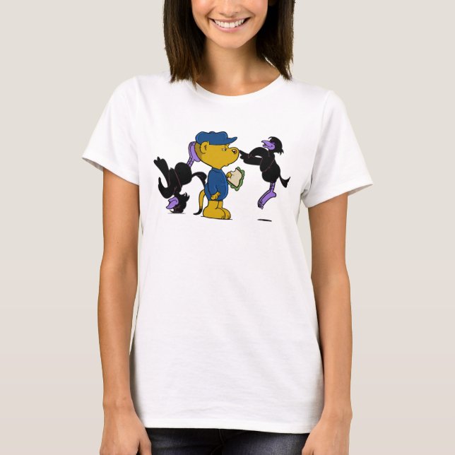 Ferald och de irriterande kråkorna t shirt (Framsida)