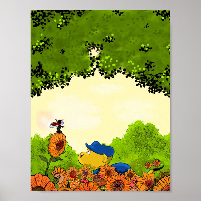 Ferald och Mizz Ladybug Poster (Framsidan)