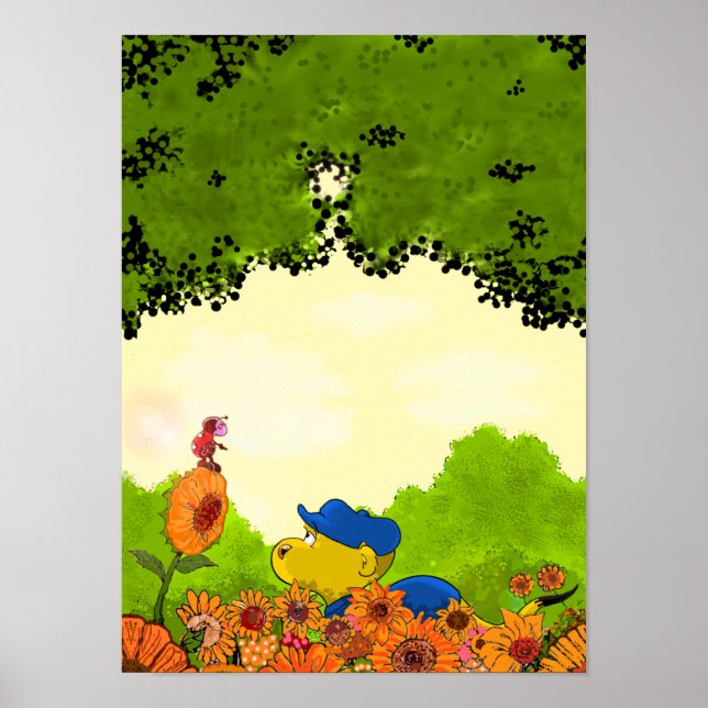 Ferald och Mizz Ladybug Poster (Framsidan)