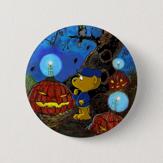 Ferald och Rotten Pumpkins Button Knapp (Framsida)
